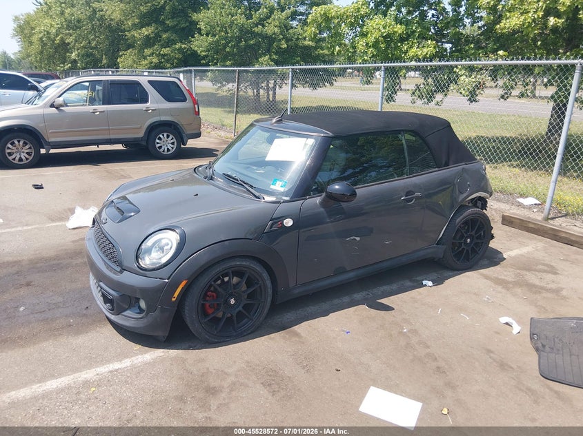 2011 Mini Cooper VIN WMWZP3C57BTX83120 IAAI salvage auction — REAR END, Salvage (New Jersey), sold $1,175 on 2026-08-04 (photo 2)