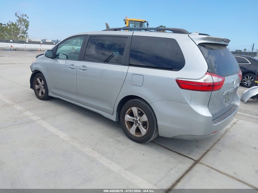 2019 Toyota Sienna VIN 5TDKZ3DCXKS974430 IAAI salvage auction — FRONT END, Salvage Title, sold $10,000 on 2026-07-15 (photo 3)
