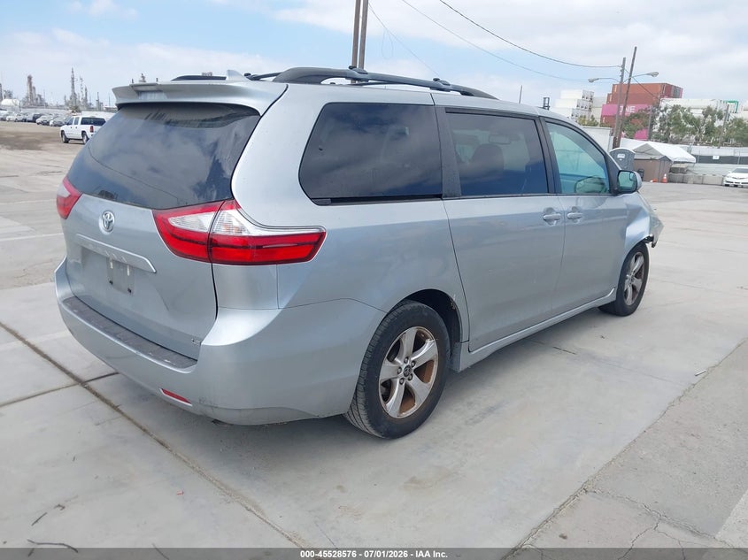 2019 Toyota Sienna VIN 5TDKZ3DCXKS974430 IAAI salvage auction — FRONT END, Salvage Title, sold $10,000 on 2026-07-15 (photo 4)