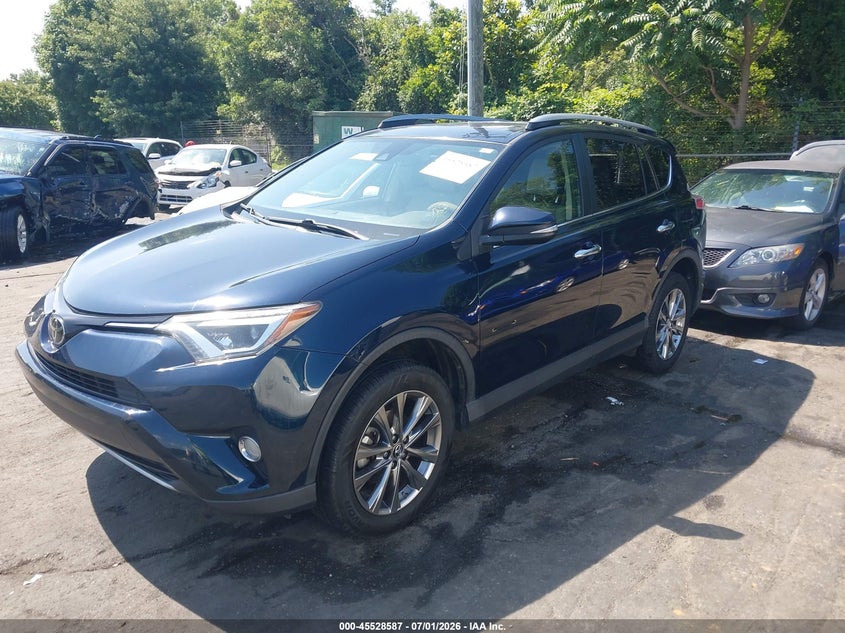 2017 Toyota Rav 4 VIN JTMYFREV0HJ148018 IAAI salvage auction — REAR END, Salvage (North Carolina), sold $6,500 on 2026-07-30 (photo 2)