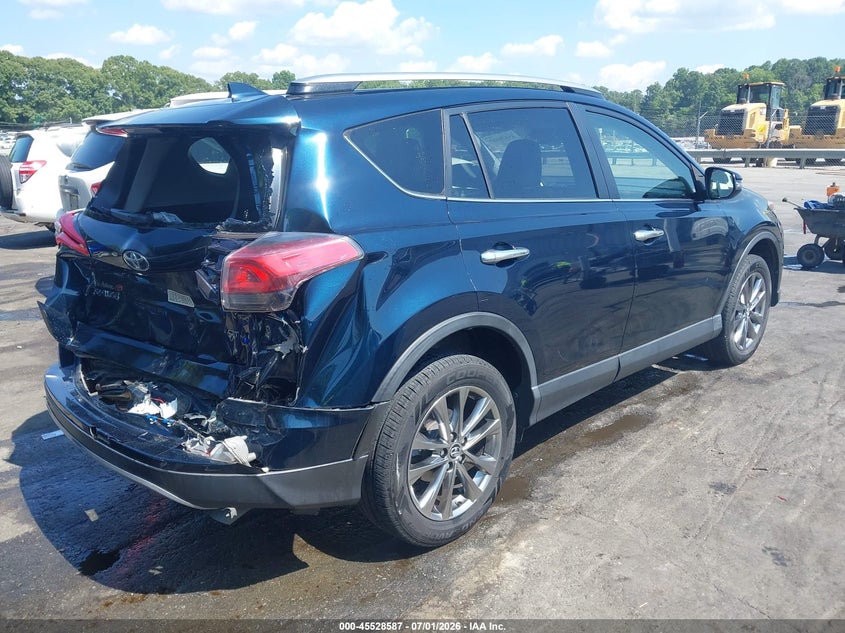 2017 Toyota Rav 4 VIN JTMYFREV0HJ148018 IAAI salvage auction — REAR END, Salvage (North Carolina), sold $6,500 on 2026-07-30 (photo 4)