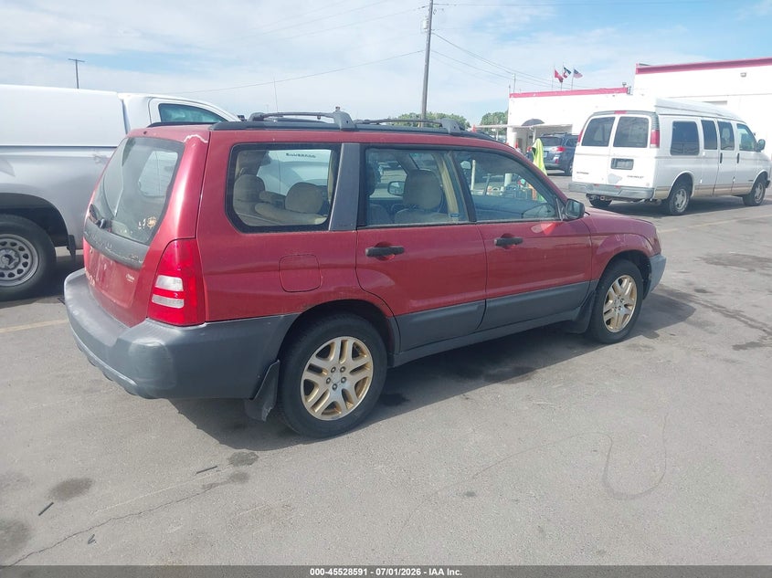 2004 Subaru Forester VIN JF1SG63604H742841 IAAI salvage auction — FRONT & REAR, Rebuilt/Restored (Utah), sold $300 on 2026-07-09 (photo 4)