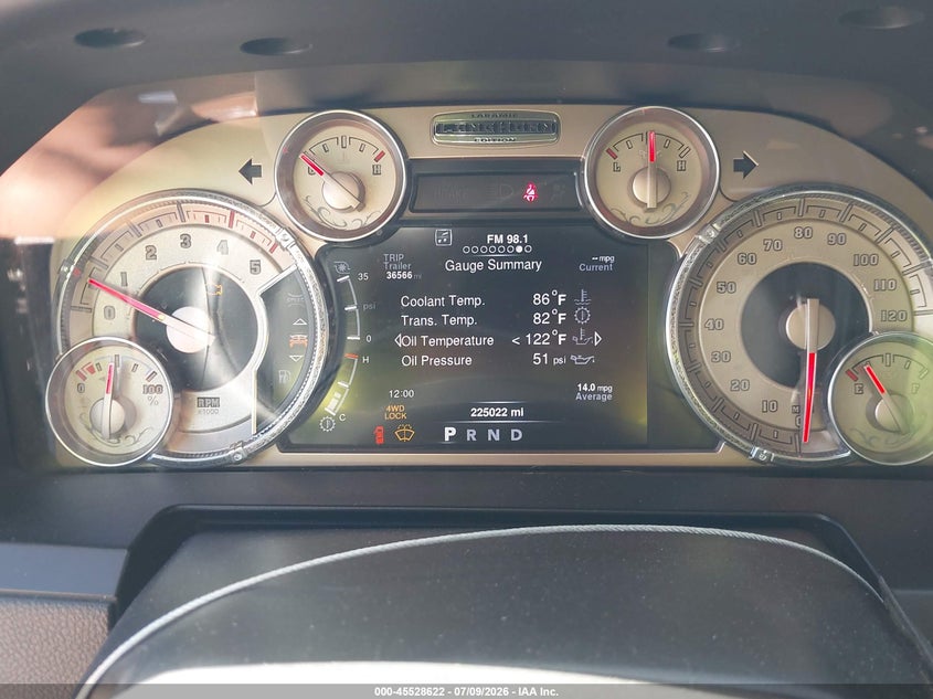 2016 Ram 3500 VIN 3C63RRKL3GG263935 IAAI salvage auction — NORMAL WEAR, Original (Texas), sold $11,900 on 2026-07-28 (photo 5)