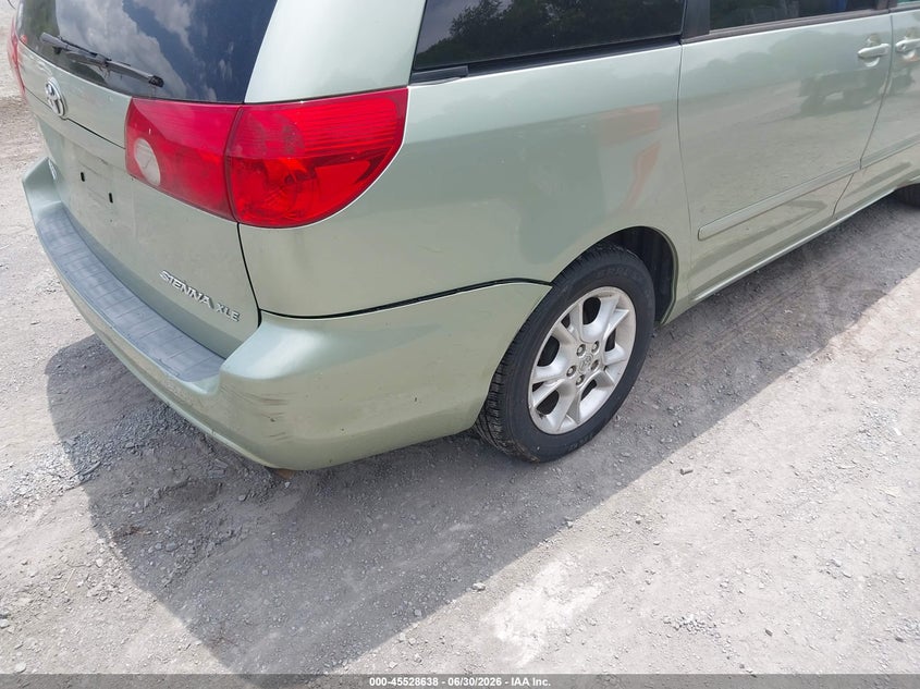 2006 Toyota Sienna VIN 5TDZA22C06S490212 IAAI salvage auction — NORMAL WEAR, Clear (Virginia), sold $2,500 on 2026-07-14 (photo 6)