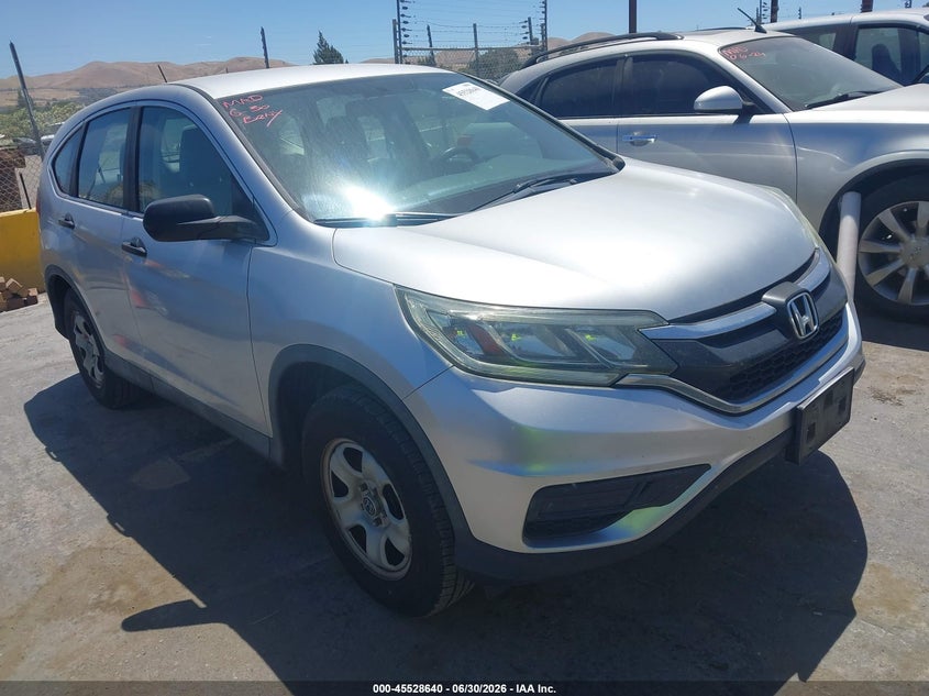 2016 Honda Cr-v VIN 2HKRM3H35GH509820 IAAI salvage auction — NORMAL WEAR, Clear - Dealer Only (California), sold $4,450 on 2026-07-09 (photo 1)