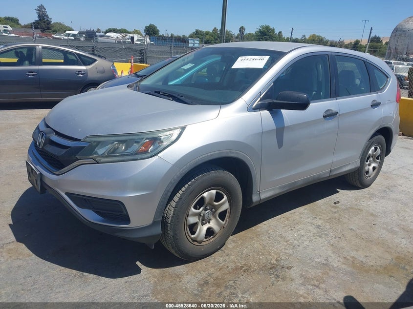 2016 Honda Cr-v VIN 2HKRM3H35GH509820 IAAI salvage auction — NORMAL WEAR, Clear - Dealer Only (California), sold $4,450 on 2026-07-09 (photo 2)