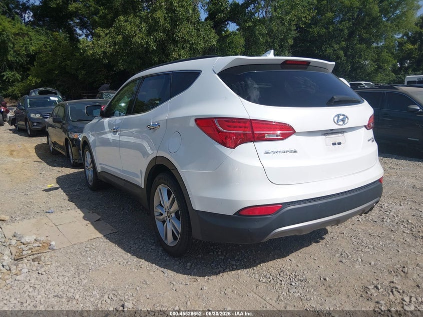 2015 Hyundai Santa fe VIN 5XYZW4LA3FG263667 IAAI salvage auction — NORMAL WEAR, Clear (Alabama), sold $650 on 2026-07-16 (photo 3)
