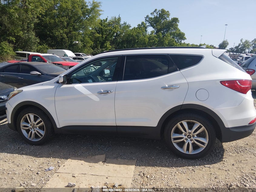 2015 Hyundai Santa fe VIN 5XYZW4LA3FG263667 IAAI salvage auction — NORMAL WEAR, Clear (Alabama), sold $650 on 2026-07-16 (photo 6)