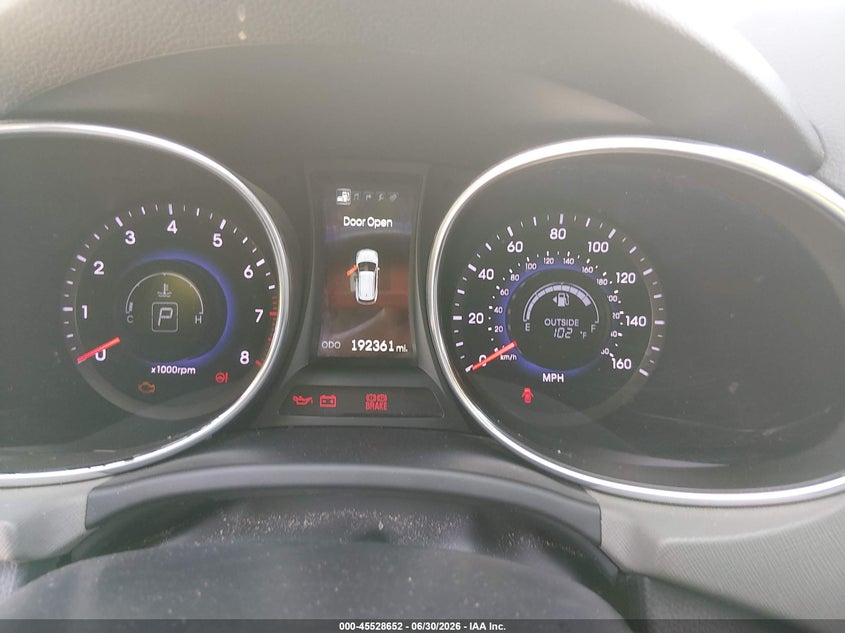 2015 Hyundai Santa fe VIN 5XYZW4LA3FG263667 IAAI salvage auction — NORMAL WEAR, Clear (Alabama), sold $650 on 2026-07-16 (photo 7)