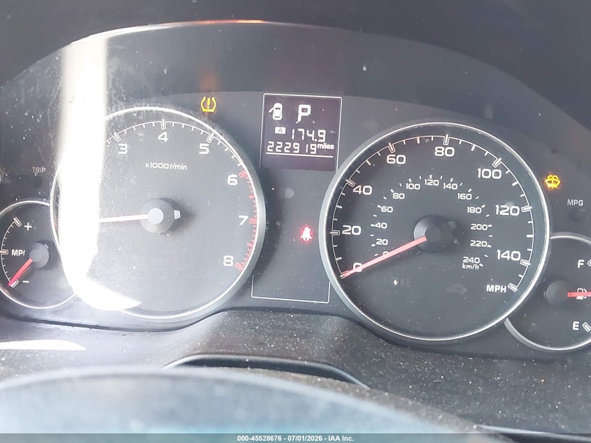 2014 Subaru LEGACY VIN 4S3BMBA62E3004584 IAAI salvage auction — FRONT & REAR, Clear (Virginia), sold $300 on 2026-07-22 (photo 7)