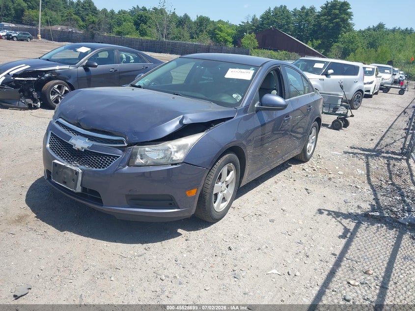 2014 Chevrolet Cruze VIN 1G1PC5SB4E7424161 IAAI salvage auction — FRONT END, Clear (Massachusetts), sold $500 on 2026-07-09 (photo 2)