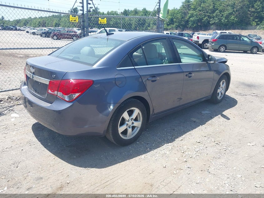 2014 Chevrolet Cruze VIN 1G1PC5SB4E7424161 IAAI salvage auction — FRONT END, Clear (Massachusetts), sold $500 on 2026-07-09 (photo 4)