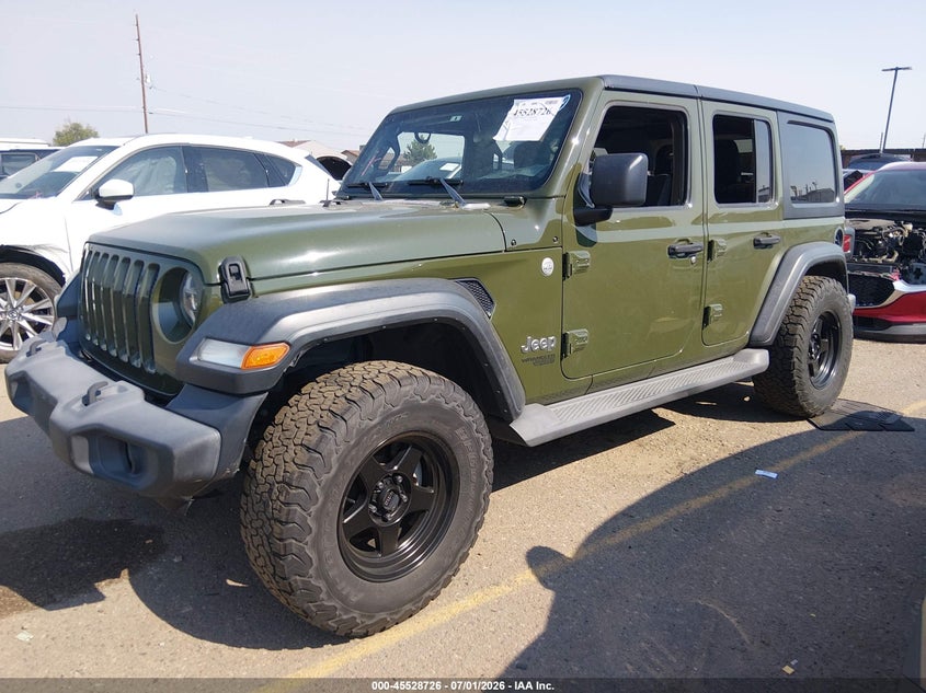 2020 Jeep VIN 1C4HJXDN4LW340011 IAAI salvage auction — REAR END, Salvage Title, sold $7,100 on 2026-08-30 (photo 2)