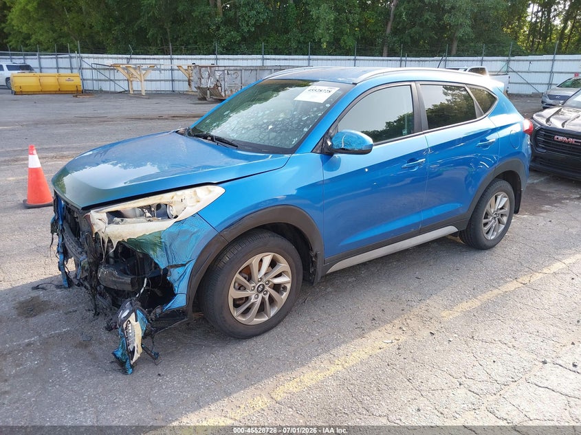 2017 Hyundai Tucson VIN KM8J3CA47HU550701 IAAI salvage auction — FRONT END, Clear (Michigan), sold $875 on 2026-07-27 (photo 2)