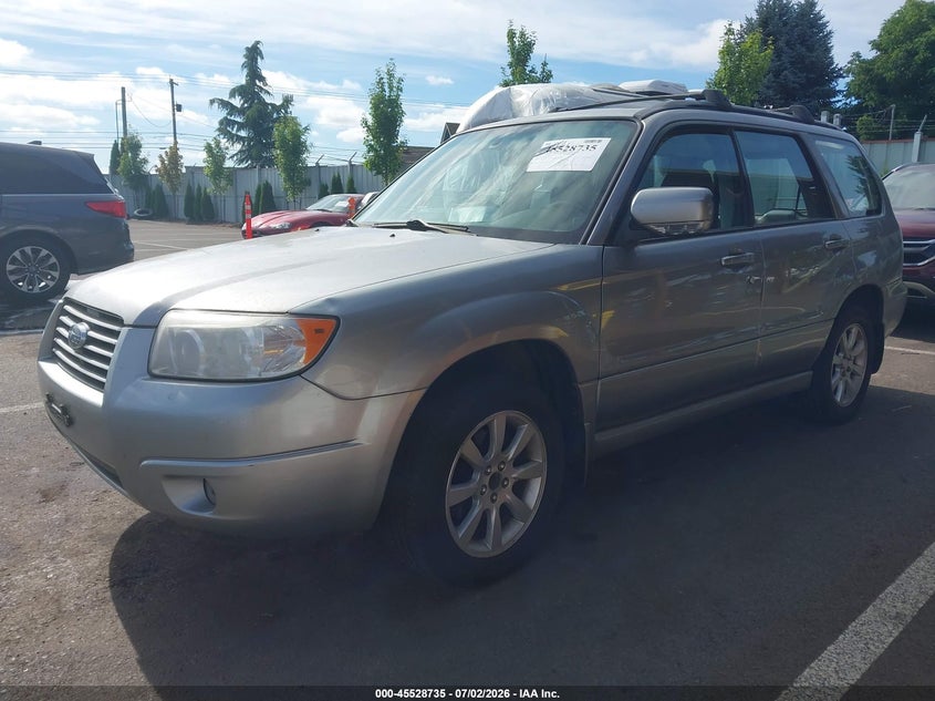 2008 Subaru Forester VIN JF1SG65608G707757 IAAI salvage auction — NORMAL WEAR, Clear (Oregon), sold $725 on 2026-07-14 (photo 2)
