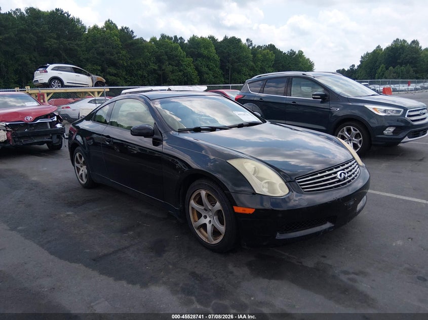 2007 Infiniti G35 VIN JNKCV54E27M903902 IAAI salvage auction — NORMAL WEAR, Clear (New York), sold $100 on 2026-07-15 (photo 1)