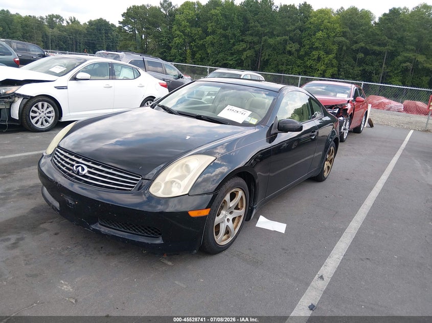 2007 Infiniti G35 VIN JNKCV54E27M903902 IAAI salvage auction — NORMAL WEAR, Clear (New York), sold $100 on 2026-07-15 (photo 2)