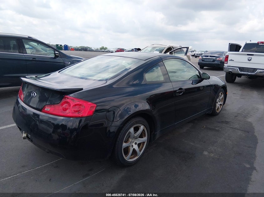 2007 Infiniti G35 VIN JNKCV54E27M903902 IAAI salvage auction — NORMAL WEAR, Clear (New York), sold $100 on 2026-07-15 (photo 4)