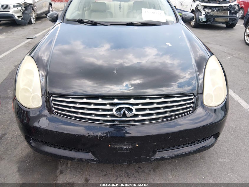 2007 Infiniti G35 VIN JNKCV54E27M903902 IAAI salvage auction — NORMAL WEAR, Clear (New York), sold $100 on 2026-07-15 (photo 6)