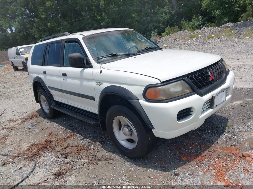 2001 Mitsubishi Montero VIN JA4MT21H31P024689 IAAI salvage auction — NORMAL WEAR, Repossession Paperwork (Georgia), sold $350 on 2026-07-28 (photo 1)