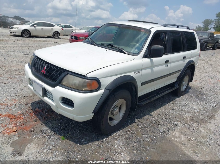 2001 Mitsubishi Montero VIN JA4MT21H31P024689 IAAI salvage auction — NORMAL WEAR, Repossession Paperwork (Georgia), sold $350 on 2026-07-28 (photo 2)