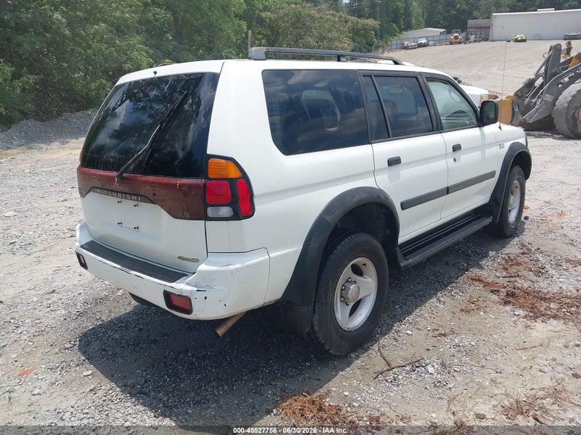 2001 Mitsubishi Montero VIN JA4MT21H31P024689 IAAI salvage auction — NORMAL WEAR, Repossession Paperwork (Georgia), sold $350 on 2026-07-28 (photo 4)