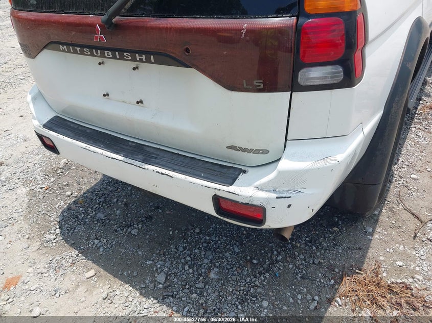 2001 Mitsubishi Montero VIN JA4MT21H31P024689 IAAI salvage auction — NORMAL WEAR, Repossession Paperwork (Georgia), sold $350 on 2026-07-28 (photo 6)