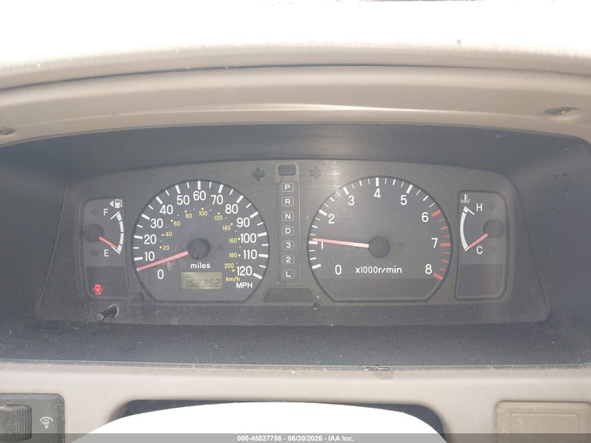 2001 Mitsubishi Montero VIN JA4MT21H31P024689 IAAI salvage auction — NORMAL WEAR, Repossession Paperwork (Georgia), sold $350 on 2026-07-28 (photo 7)