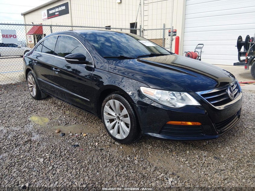 2012 Volkswagen Cc VIN WVWMN7AN8CE515566 IAAI salvage auction — NORMAL WEAR, Clear (Alabama), sold $275 on 2026-07-27 (photo 1)