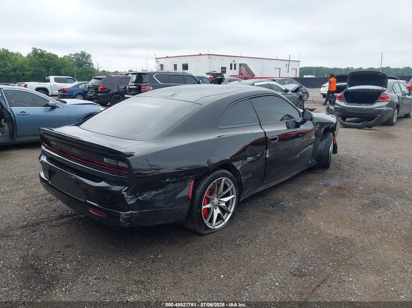 2025 Dodge Charger daytona VIN 2C3CDBDK4SR210395 IAAI salvage auction — RIGHT FRONT, Salvage - 75% Or Less (Maryland), sold $15,250 on 2026-07-29 (photo 4)