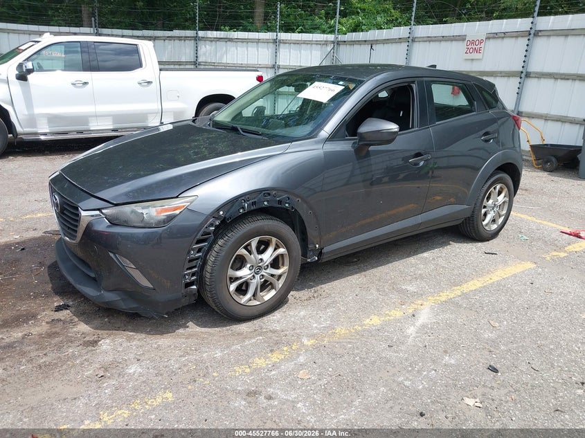 2016 Mazda Cx-3 VIN JM1DKFC75G0139011 IAAI salvage auction — NORMAL WEAR, Clear (Michigan), sold $1,925 on 2026-07-06 (photo 2)