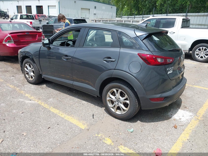 2016 Mazda Cx-3 VIN JM1DKFC75G0139011 IAAI salvage auction — NORMAL WEAR, Clear (Michigan), sold $1,925 on 2026-07-06 (photo 3)