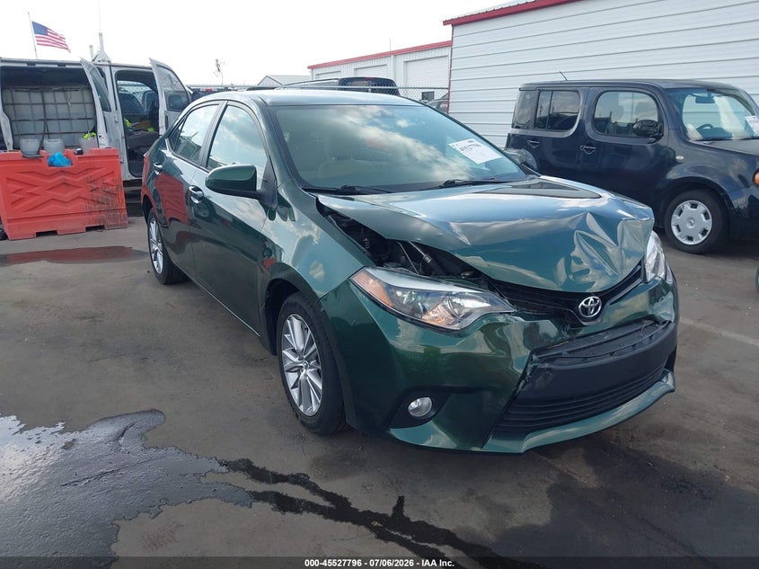 2014 Toyota Corolla VIN 5YFBURHE4EP051693 IAAI salvage auction — FRONT END, Salvage (North Carolina), sold $2,200 on 2026-07-22 (photo 1)