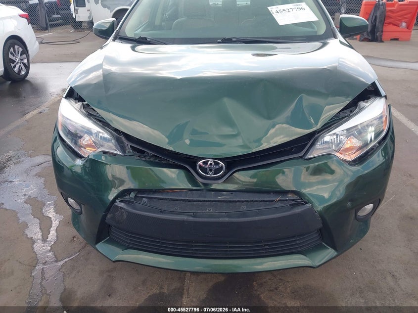 2014 Toyota Corolla VIN 5YFBURHE4EP051693 IAAI salvage auction — FRONT END, Salvage (North Carolina), sold $2,200 on 2026-07-22 (photo 6)
