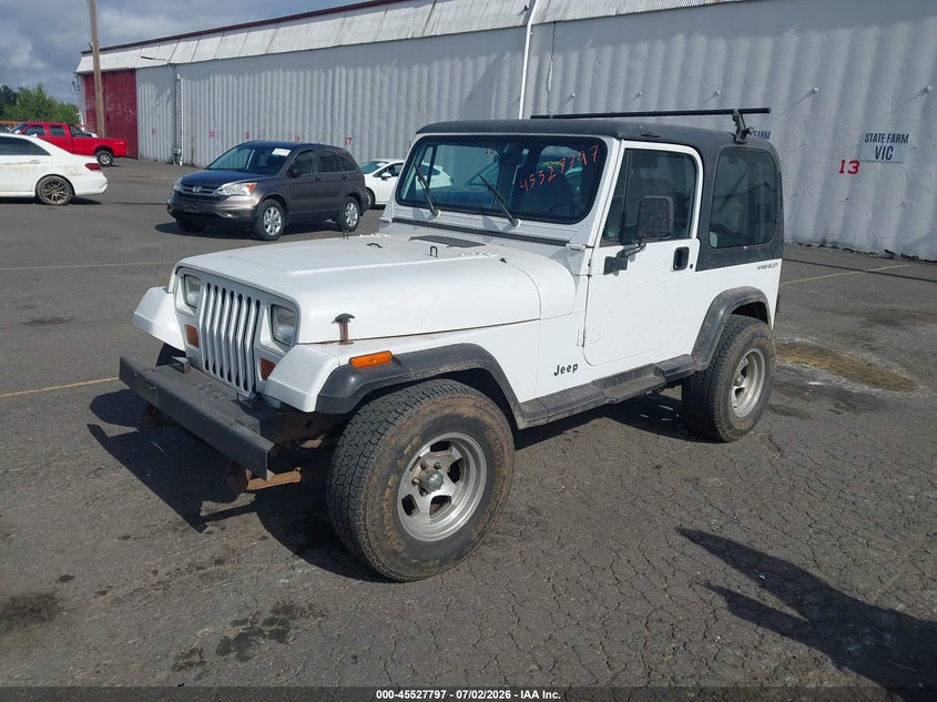 1994 Jeep Wrangler / VIN 1J4FY29SXRP467511 IAAI salvage auction — NORMAL WEAR, Clear-Dealer Only (Washington), sold $1,700 on 2026-07-09 (photo 2)