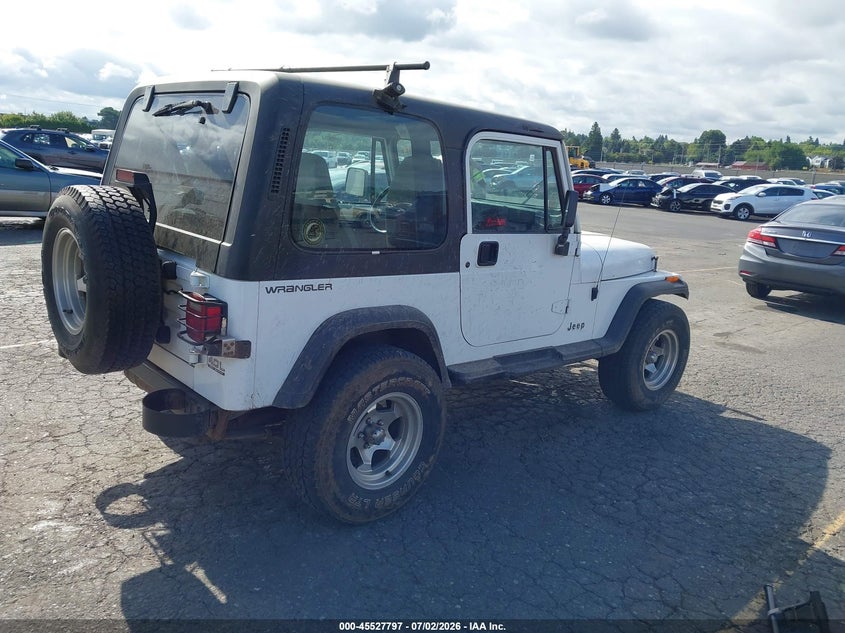 1994 Jeep Wrangler / VIN 1J4FY29SXRP467511 IAAI salvage auction — NORMAL WEAR, Clear-Dealer Only (Washington), sold $1,700 on 2026-07-09 (photo 4)