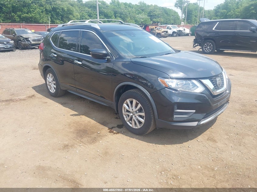 2020 Nissan Rogue VIN JN8AT2MT3LW040350 IAAI salvage auction — LEFT SIDE, Salvage Title, sold $3,200 on 2026-07-29 (photo 1)