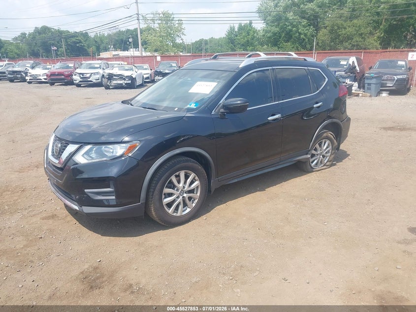 2020 Nissan Rogue VIN JN8AT2MT3LW040350 IAAI salvage auction — LEFT SIDE, Salvage Title, sold $3,200 on 2026-07-29 (photo 2)