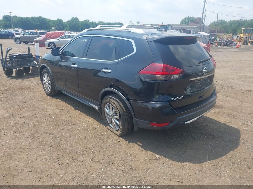 2020 Nissan Rogue VIN JN8AT2MT3LW040350 IAAI salvage auction — LEFT SIDE, Salvage Title, sold $3,200 on 2026-07-29 (photo 3)