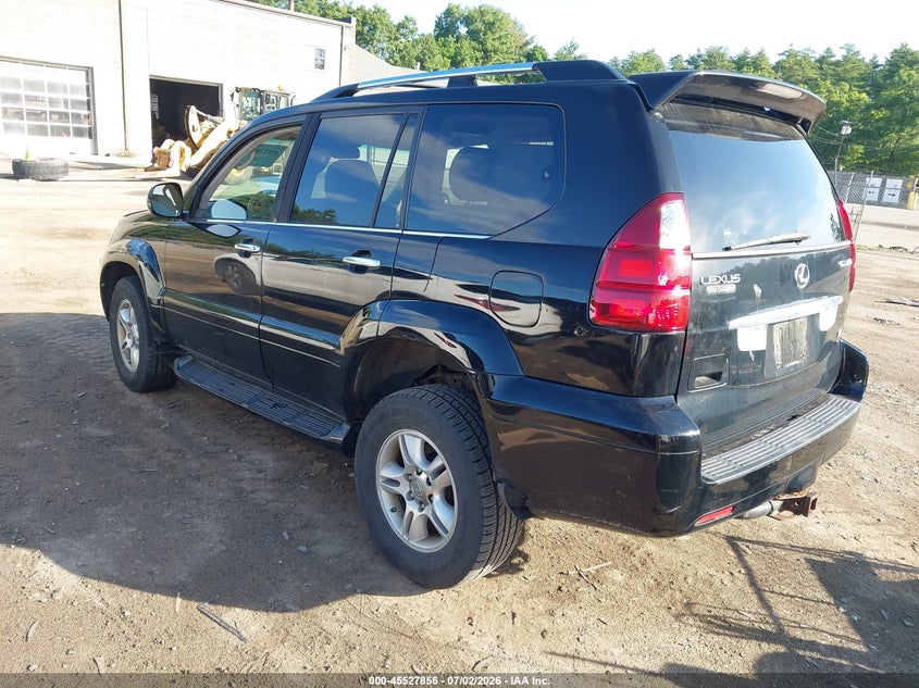 2009 Lexus Gx 470 VIN JTJBT20X090177019 IAAI salvage auction — ENGINE DAMAGE, Clear (Massachusetts), sold $1,200 on 2026-07-10 (photo 3)
