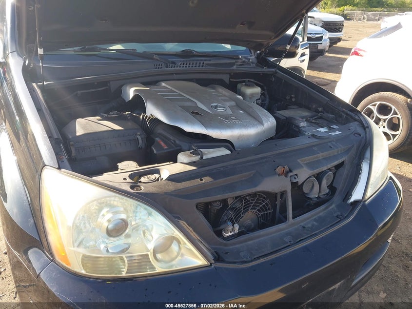 2009 Lexus Gx 470 VIN JTJBT20X090177019 IAAI salvage auction — ENGINE DAMAGE, Clear (Massachusetts), sold $1,200 on 2026-07-10 (photo 6)