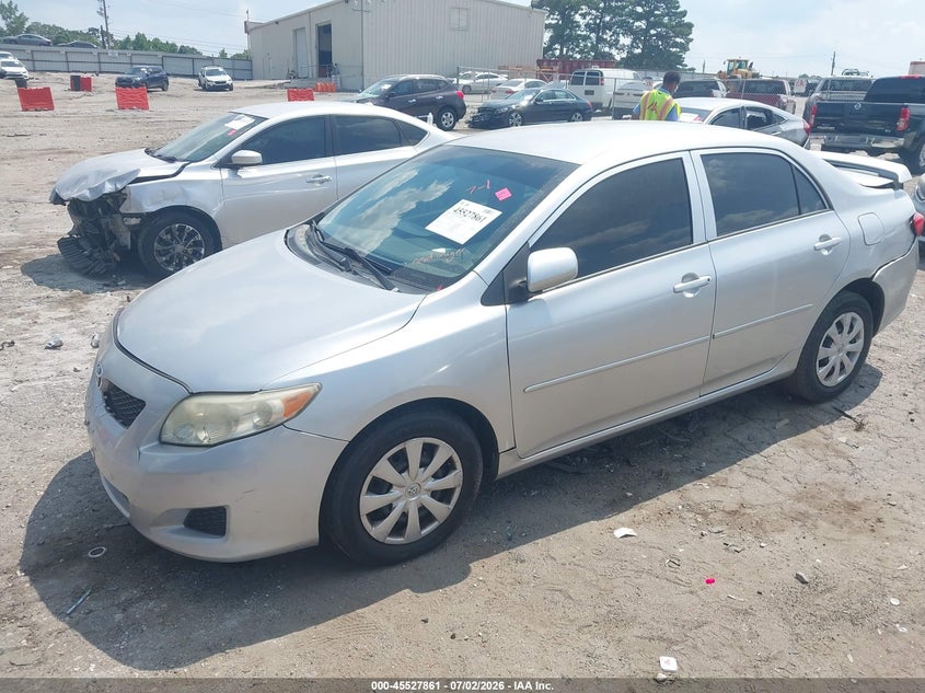 2009 Toyota Corolla VIN JTDBL40E69J046359 IAAI salvage auction — REAR END, Rebuildable (Florida), sold $1,400 on 2026-07-22 (photo 2)