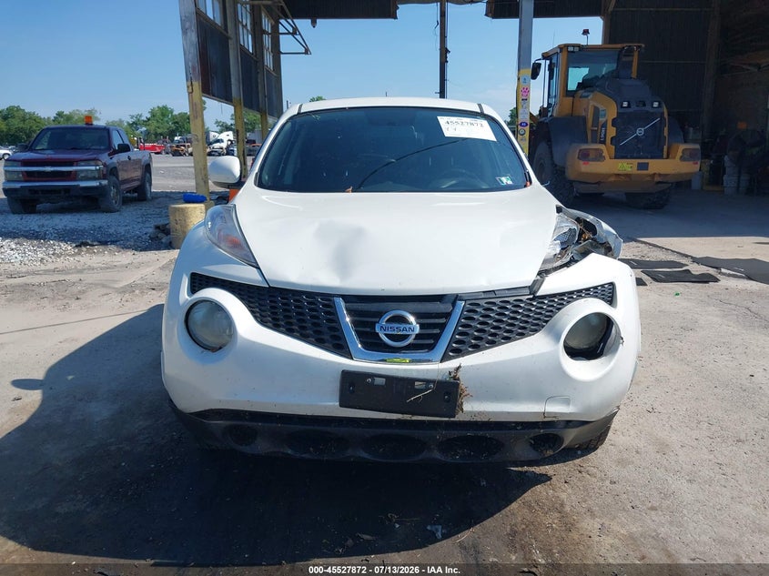 2013 Nissan Juke VIN JN8AF5MV3DT215421 IAAI salvage auction — FRONT END, Salvage (Pennsylvania), sold $250 on 2026-07-29 (photo 6)