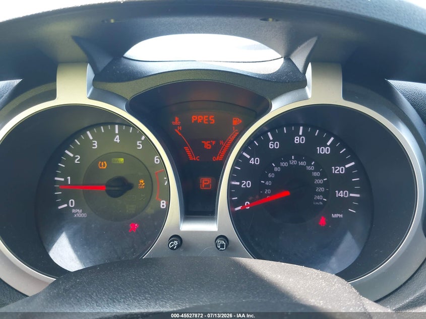 2013 Nissan Juke VIN JN8AF5MV3DT215421 IAAI salvage auction — FRONT END, Salvage (Pennsylvania), sold $250 on 2026-07-29 (photo 7)