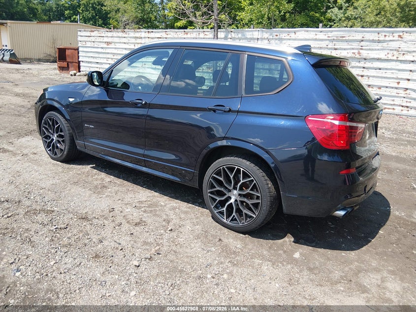 2014 BMW X3 VIN 5UXWX7C50E0E80782 IAAI salvage auction — SIDE, Clear (Massachusetts), sold $1,600 on 2026-07-12 (photo 3)