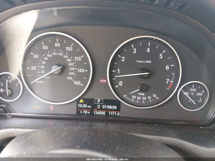 2014 BMW X3 VIN 5UXWX7C50E0E80782 IAAI salvage auction — SIDE, Clear (Massachusetts), sold $1,600 on 2026-07-12 (photo 7)