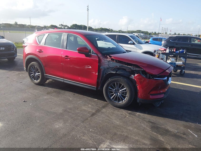 2020 Mazda Cx-5 VIN JM3KFABM8L0777910 IAAI salvage auction — SIDE, Salvage Title, sold $5,100 on 2026-07-30 (photo 1)
