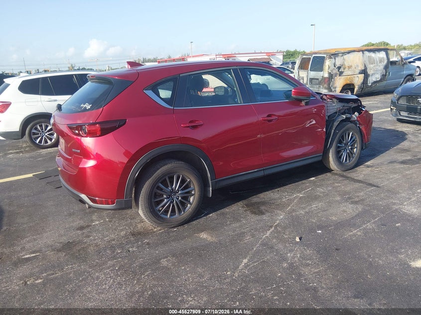 2020 Mazda Cx-5 VIN JM3KFABM8L0777910 IAAI salvage auction — SIDE, Salvage Title, sold $5,100 on 2026-07-30 (photo 4)