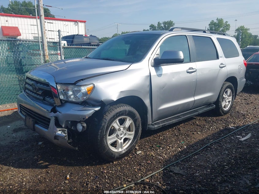 2016 Toyota Sequoia VIN 5TDBW5G17GS146213 IAAI salvage auction — LEFT FRONT, Salvage (Ohio), sold $4,700 on 2026-08-01 (photo 2)