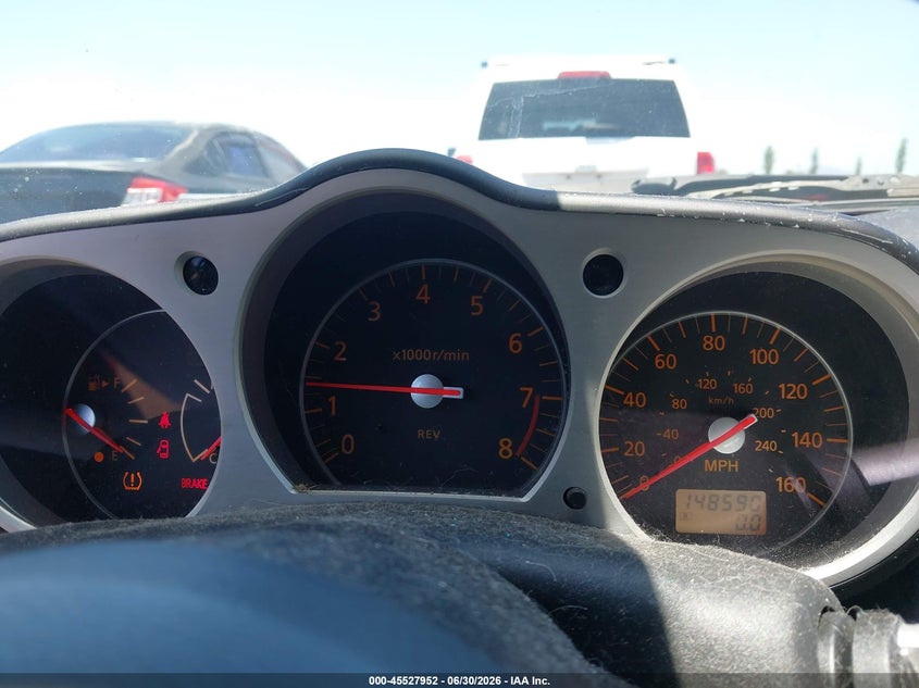 2006 Nissan 350z VIN JN1AZ34D36M331104 IAAI salvage auction — NORMAL WEAR, Clear - Dealer Only (California), sold $1,750 on 2026-07-06 (photo 7)